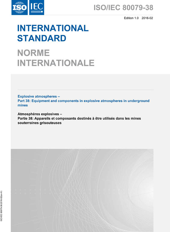 Cover ISO/IEC 80079-38:2016